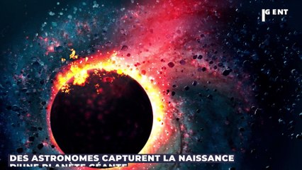 La naissance d'une exoplanète capturée par des astronomes (PHOTO)