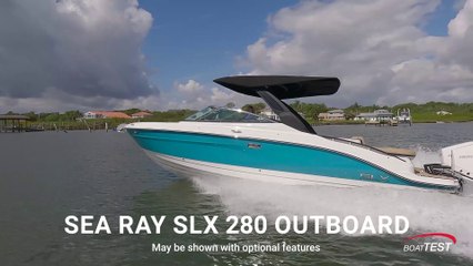 Sea Ray SLX 280 Outboard (2024) - Features & Performance