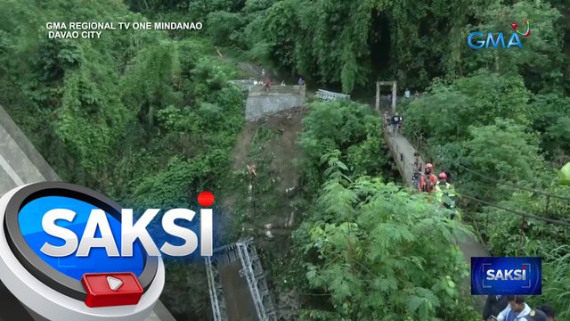 Ginagawang steel bridge, bumigay; 5 construction worker, patay | Saksi