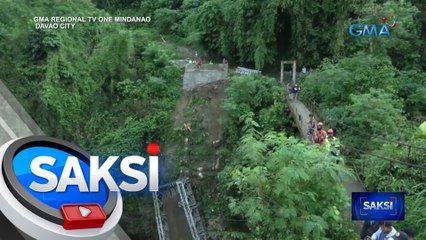 Ginagawang steel bridge, bumigay; 5 construction worker, patay | Saksi