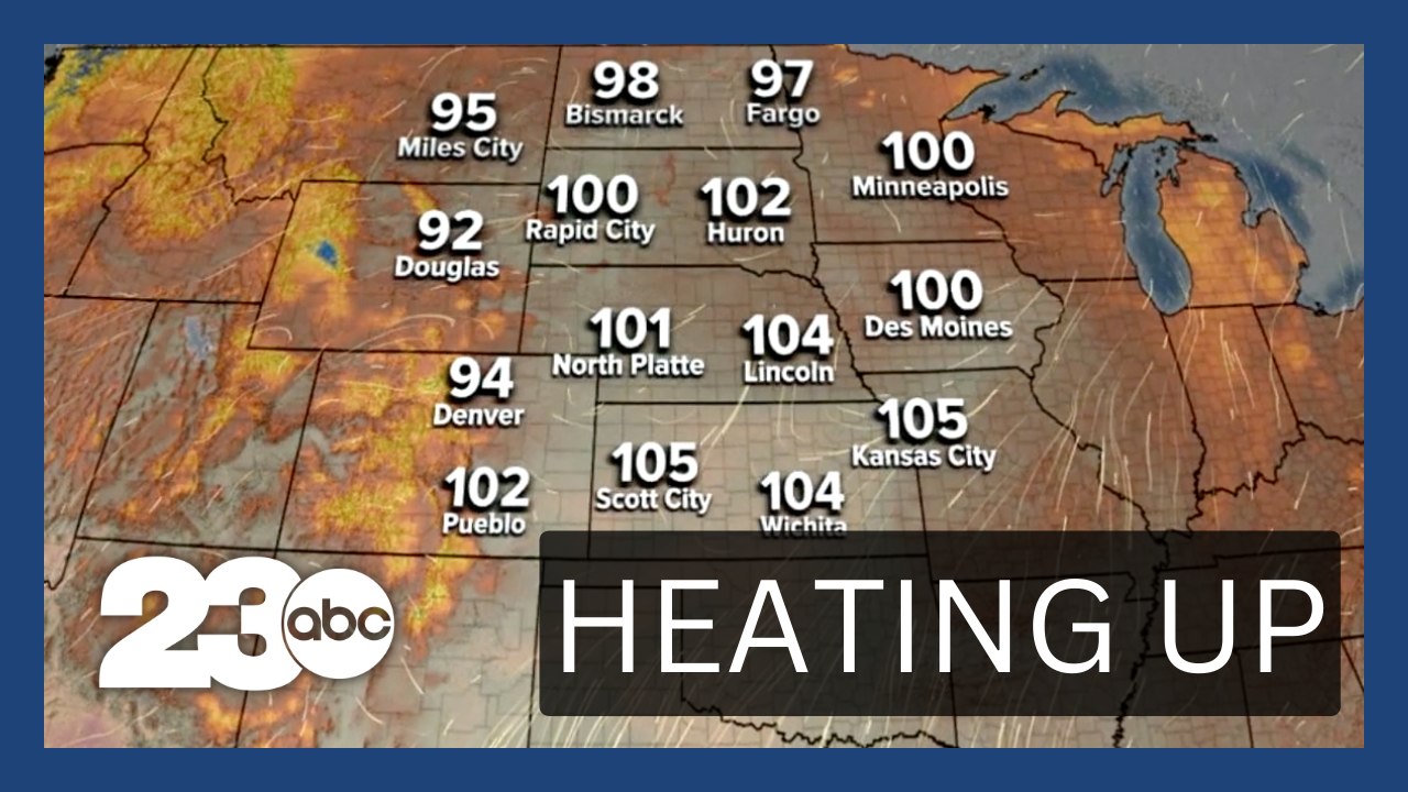 Record-shattering heat wave continues as electric bills soar - video