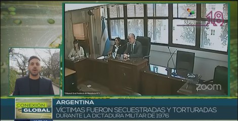 Tribunal argentino condena a exteniente de dictadura a prisión perpetua