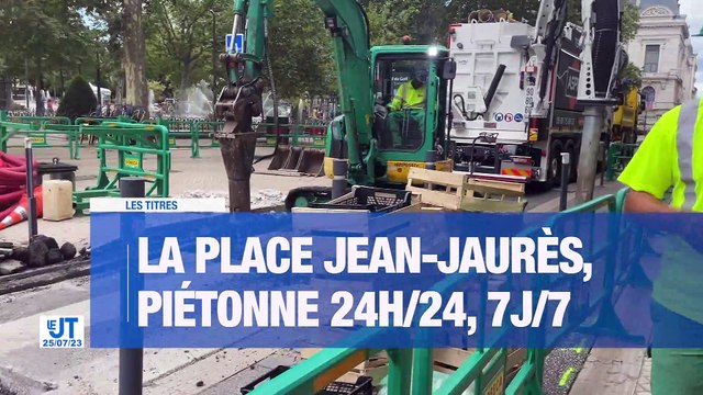À la UNE : La place Jean Jaurès devient officiellement piétonne / La Préfète de Région intervient pour les oubliés de l'A47 / Comment déguster la fourme de Montbrison cet été?