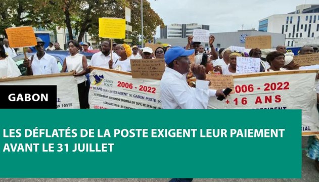 [#Reportage] #Gabon : les déflatés de la Poste exigent leur paiement avant le 31 juillet