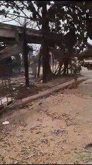 Area Servizio Tindari incendio