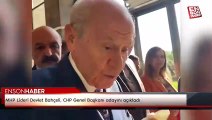 MHP Lideri Devlet Bahçeli, CHP Genel Başkanı adayını açıkladı