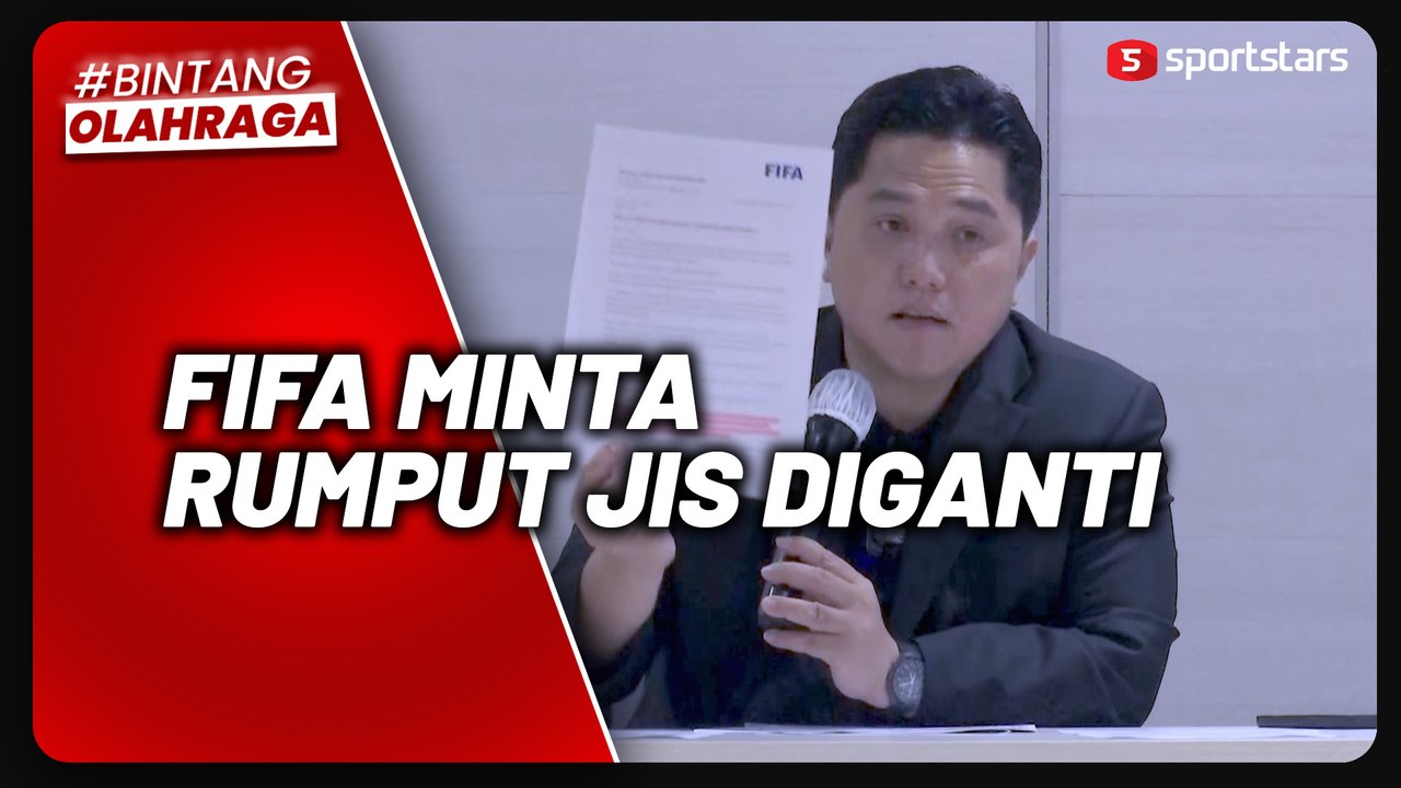 FIFA Minta Rumput JIS Diganti, Ini Tanggapan PSSI