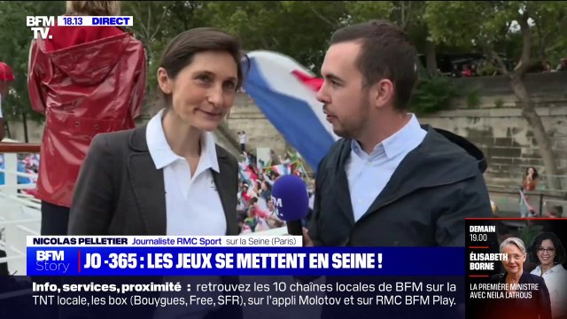 JO 2024: On va livrer aux Français des Jeux d'exception, spectaculaires, qui vont les rendre fiers , affirme la ministre des Sports Amélie Oudéa-Castéra