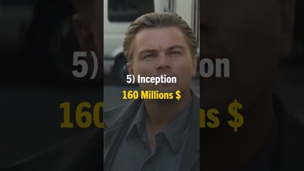 Le film de Christopher Nolan qui a coûté le plus cher ? #shorts