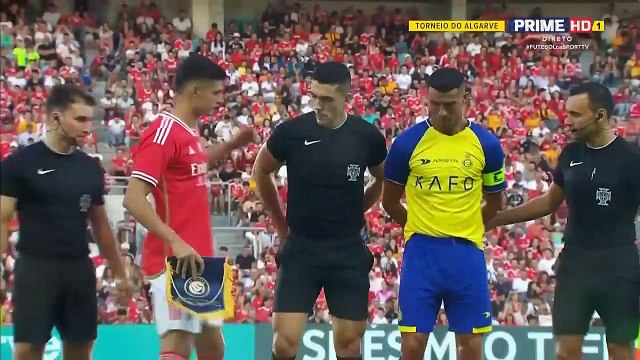 Ronaldo X De Maria Benfica vs Al Nassr 4-1 All Goals & Highlights - 2023# Ronaldo #AlNassr