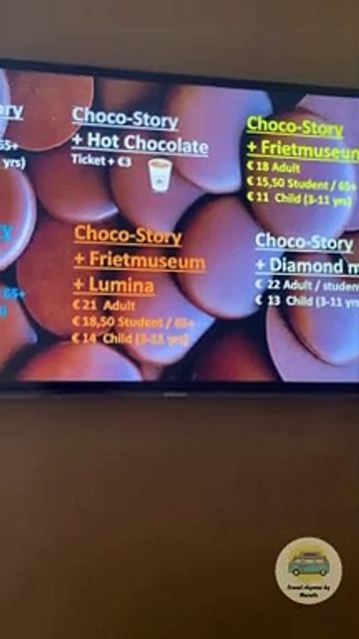 The Belgian Chocolate Museum, Bruges 