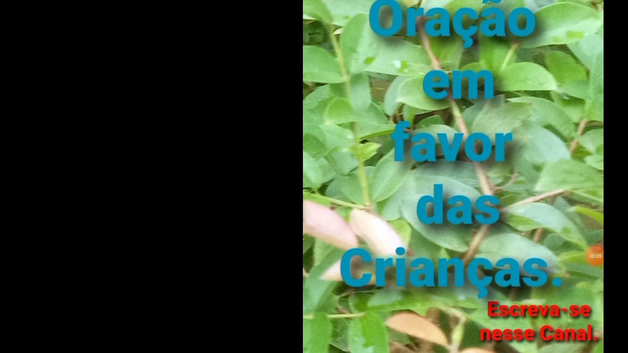 Oração em favor das Crianças. Deus é Fiel.