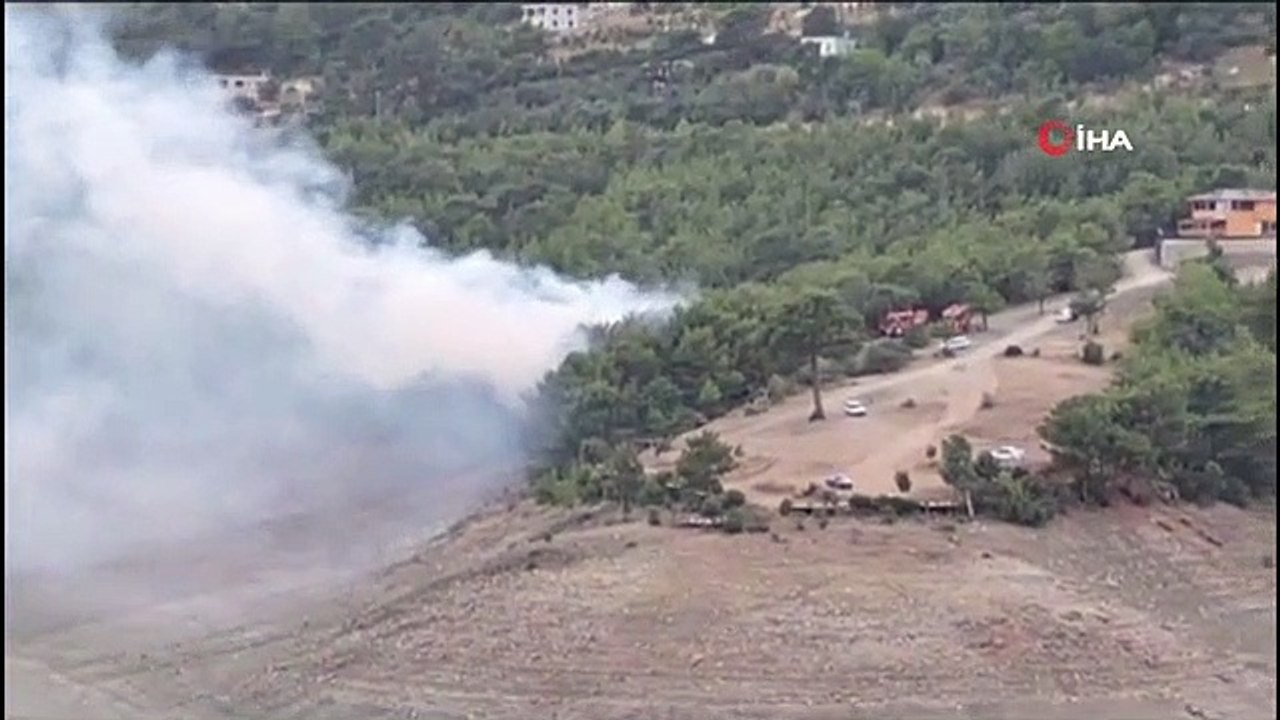 Feu de forêt à Kozan