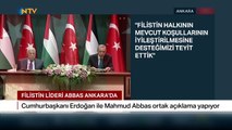 Les paroles du président Erdogan ont enchanté Mahmoud Abbas : une Palestine indépendante avec Jérusalem-Est comme capitale devrait être établie