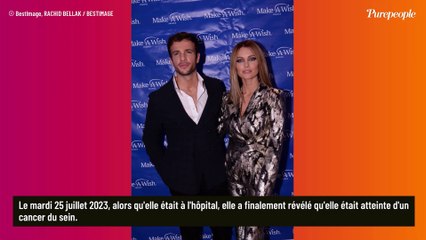 Caroline Receveur atteinte d'un cancer, la réaction touchante de son époux Hugo Philip... et son geste très fort !