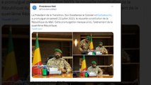 Fransız askerlerini ülkesinden kovan Mali, yeni anayasasına kavuştu! Masadaki Bayraktar mesajı dikkat çekti
