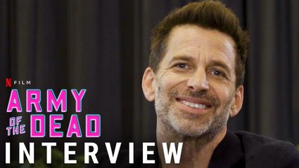 Zack Snyder 'Army Of The Dead' Interview