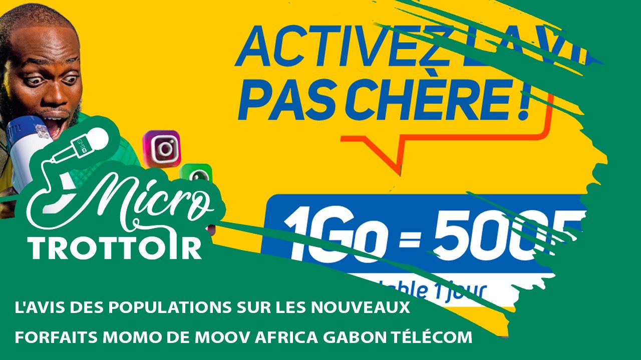 [#MicroTrottoir] L'avis des populations sur les nouveaux forfaits momo de Moov Africa Gabon Télécom   066441717  011775663  #GMT #GMTtv #Gabon