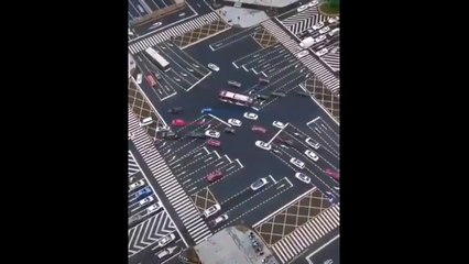 Les intersections en Chine : efficace