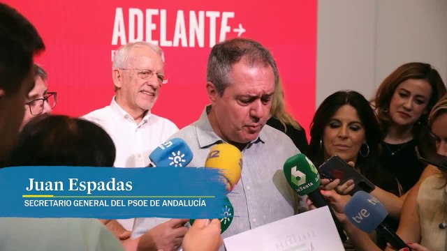 Juan Espadas (PSOE-A): Hemos vuelto a recuperar el pulso y los votos