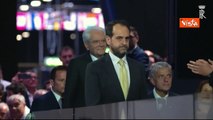 Mattarella alla cerimonia di apertura dei mondiali di scherma a Milano