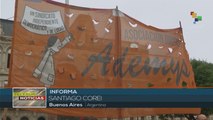 Docentes de Argentina reclaman mejoras a favor del sector educativo