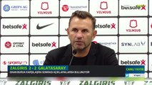 Okan Buruk, qui a déclaré ＂il a joué l'un de ses pires matchs＂, a coupé l'addition à Nelsson