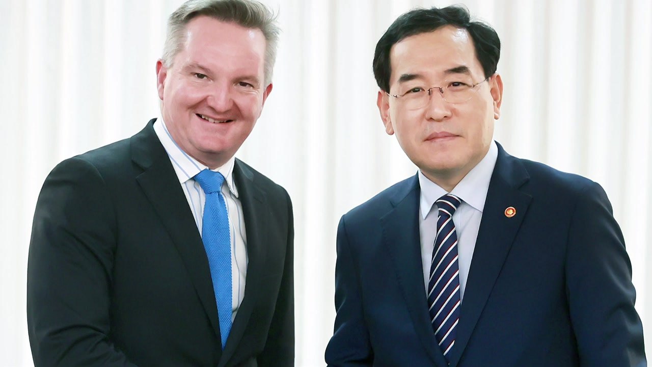 이창양 산업부 장관, 호주 기후변화·에너지 장관 면담 / YTN