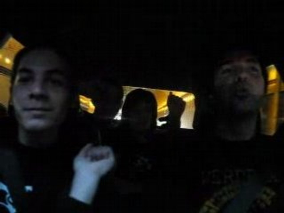 En voiture pour le concert de Verdena à Paris