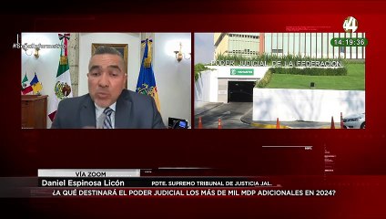 ¿A qué destinará el Poder Judicial los más de mil mdp adicionales en 2024? Explica Daniel Espinosa Licón