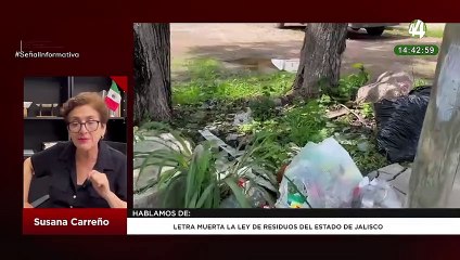 Letra muerta, la Ley de residuos del Estado de Jalisco: Susana Carreño