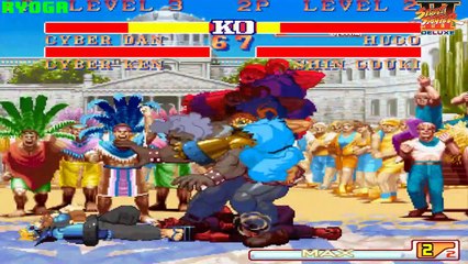 STREET FIGHTER III DELUXE - PC LONGPLAY - Cyber-Dan and Cyber-Ken Playthrough (TEAM ARCADE MODE)