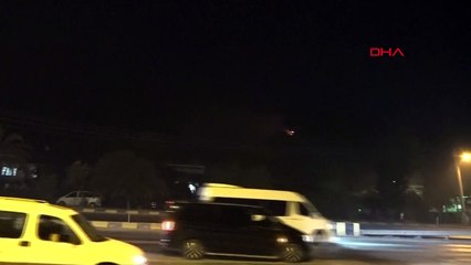 Kemer'deki orman yangınına havadan müdahale
