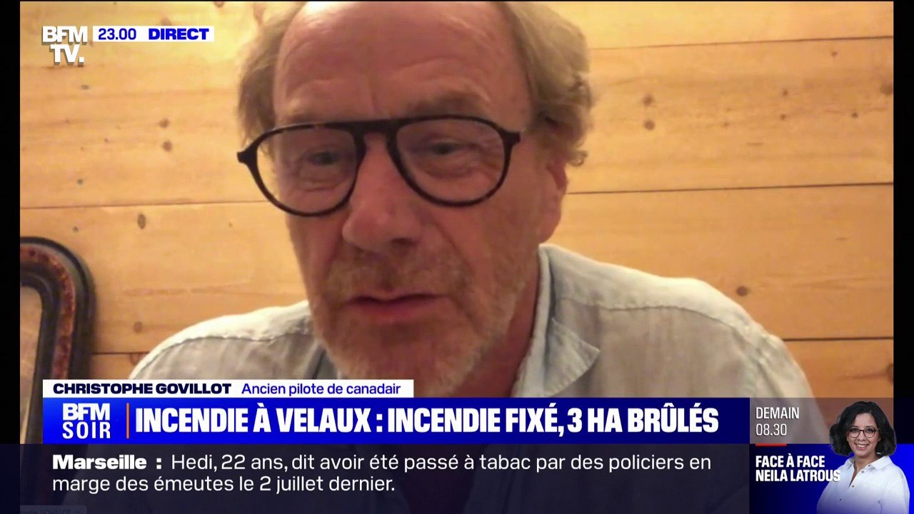 Incendies: "C'est dans les premières minutes qu'on gagne la guerre contre le feu", explique Christophe Govillot (ancien pilote de Canadair)