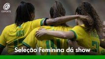 Seleção feminina mantém 100% em estreias de Copa do Mundo;