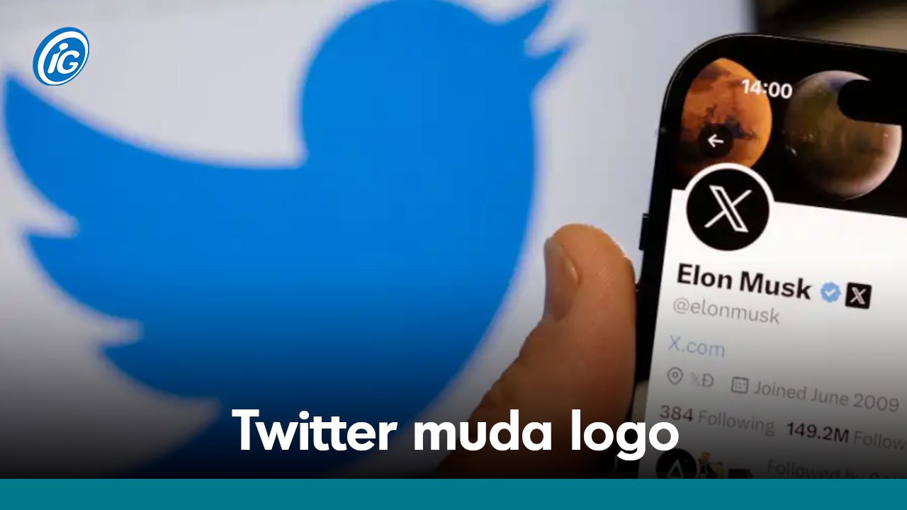 Twitter muda logo e agora se chama 'X'