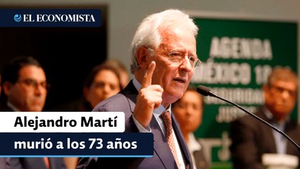 Alejandro Martí, murió a los 73 años
