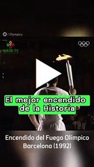 El mejor encendido del fuego olímpico en toda la Historia