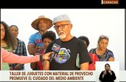 Caracas | Taller de Juguetes con materiales reciclables promueve el cuidado del medio ambiente