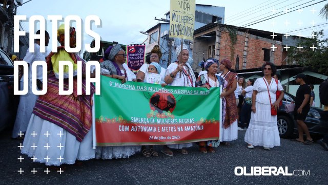 Ruas do bairro do Jurunas recebem 8ª Marcha das Mulheres Negras