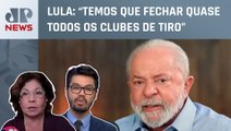 Lula: “Por que um cidadão quer uma pistola 9mm?”; Dora Kramer e Nelson Kobayashi analisam