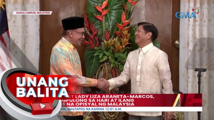 PBBM, nagpasalamat at nangakong aalagaan ang kapakanan ng mga Pilipino sa Malaysia | UB