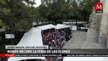 Récord de asistentes en Feria de Flores: Lía Limón celebra éxito