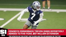 Cowboys & Trevon Diggs Agree to Five-Year, $97 Million Contract Extension