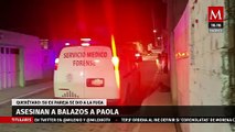 Mujer fue asesinada por su ex esposo a balazos en Querétaro