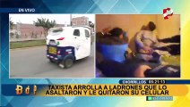 Persecución en Chorrillos: taxista embiste a ladrones que lo asaltaron tras seguirlos con su carro