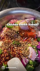 Chicken seekh kabab
