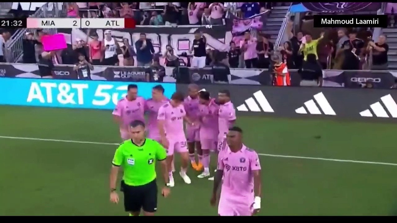 Inter Miami Messi  vs Atlanta United 4-0 Highlights