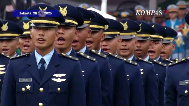 [FULL] Pidato Jokowi di Upacara Pelantikan Perwira TNI-Polri 2023 di Istana
