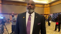 Alcorn State University Head Coach Fred McNair At SWAC Media Day